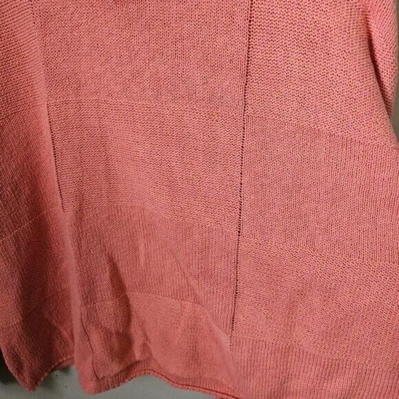 NWT FREE PEOPLE BEACH CORAL/CORA CREW NECK PULLOVER SWEATER COTTON SIZE SMALL - Picture 11 of 16